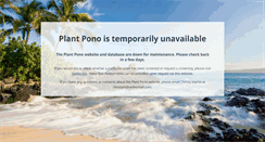 Desktop Screenshot of plantpono.org